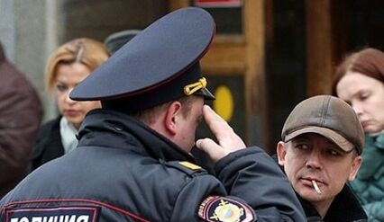 law enforcement and smoking in a public place